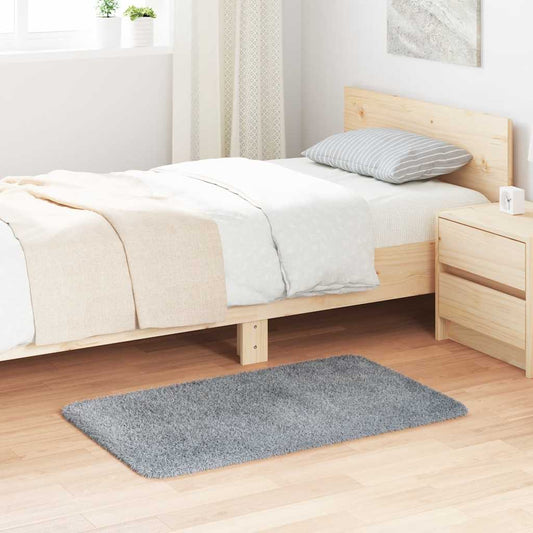 vidaXL Χαλί Shaggy με Ψηλό Πέλος NAVARRA Ανοιχτό Γκρι 60x100 εκ.