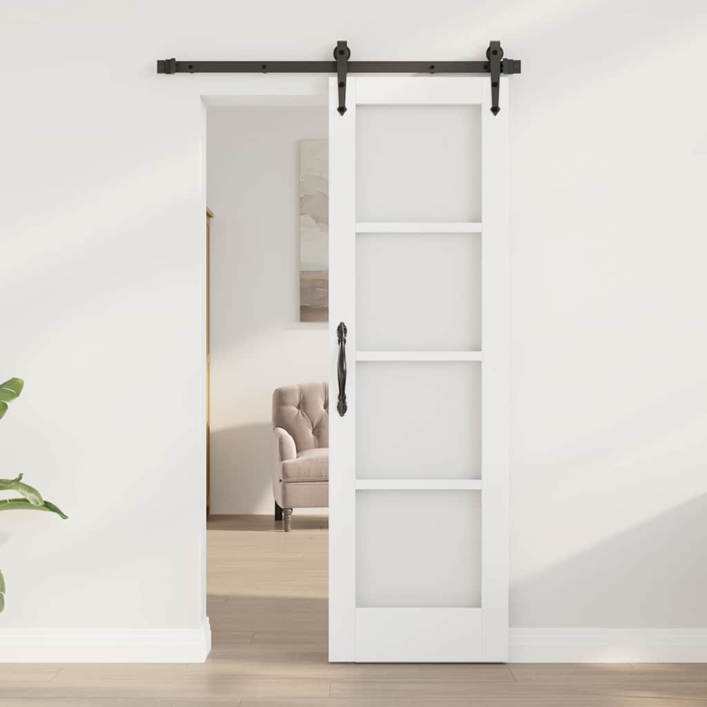 vidaXL Εσωτερική Πόρτα ORKDAL Λευκό Αστράδι 61 x 198,5 εκ.