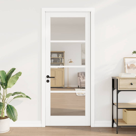 vidaXL Εσωτερική Πόρτα ORKDAL Λευκό Πρωτοποιημένο 83 x 211 εκ.