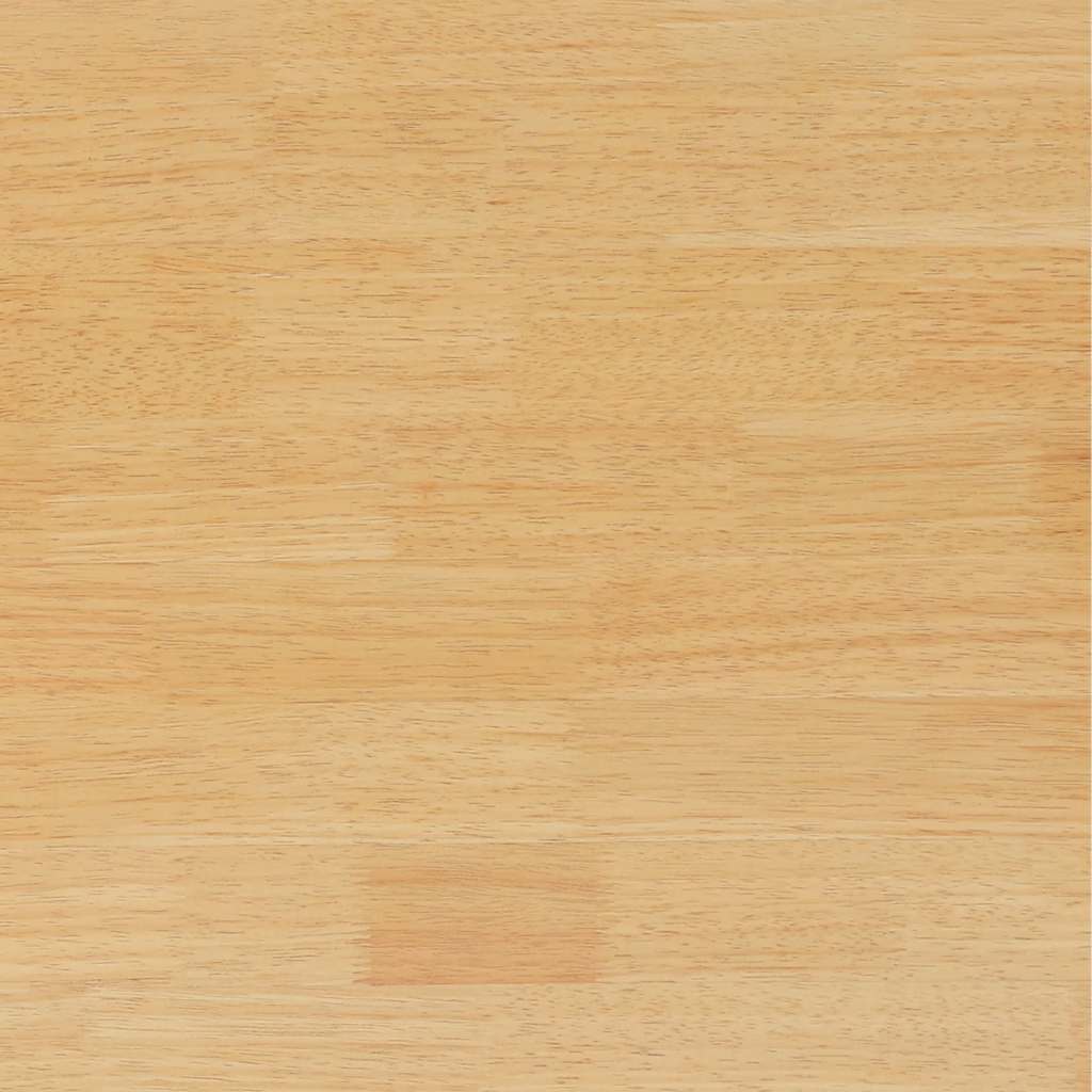 vidaXL Καρέκλες τραπεζαρίας 2 τεμάχια Λευκό μασίφ ξύλο καουτσούκ