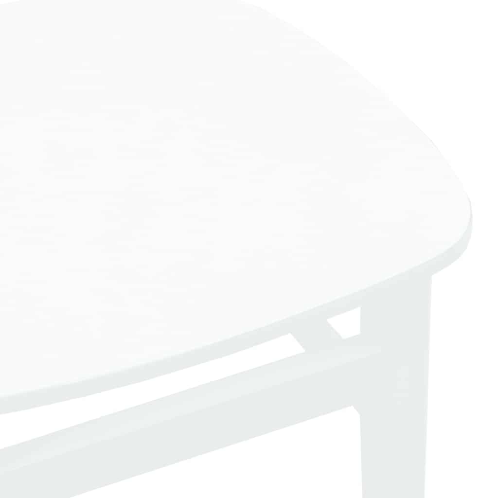 vidaXL Καρέκλες τραπεζαρίας 2 τεμάχια Λευκό μασίφ ξύλο καουτσούκ