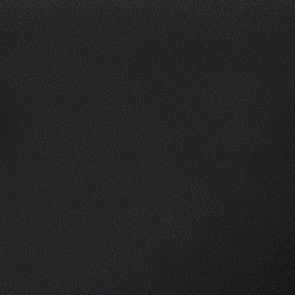 vidaXL Καρέκλες Τραπεζαρίας 4 τεμ. Μαύρες από Συνθετικό Δέρμα