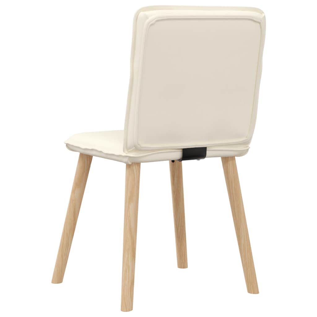 vidaXL Καρέκλες Τραπεζαρίας 4 Τεμ. Λινές