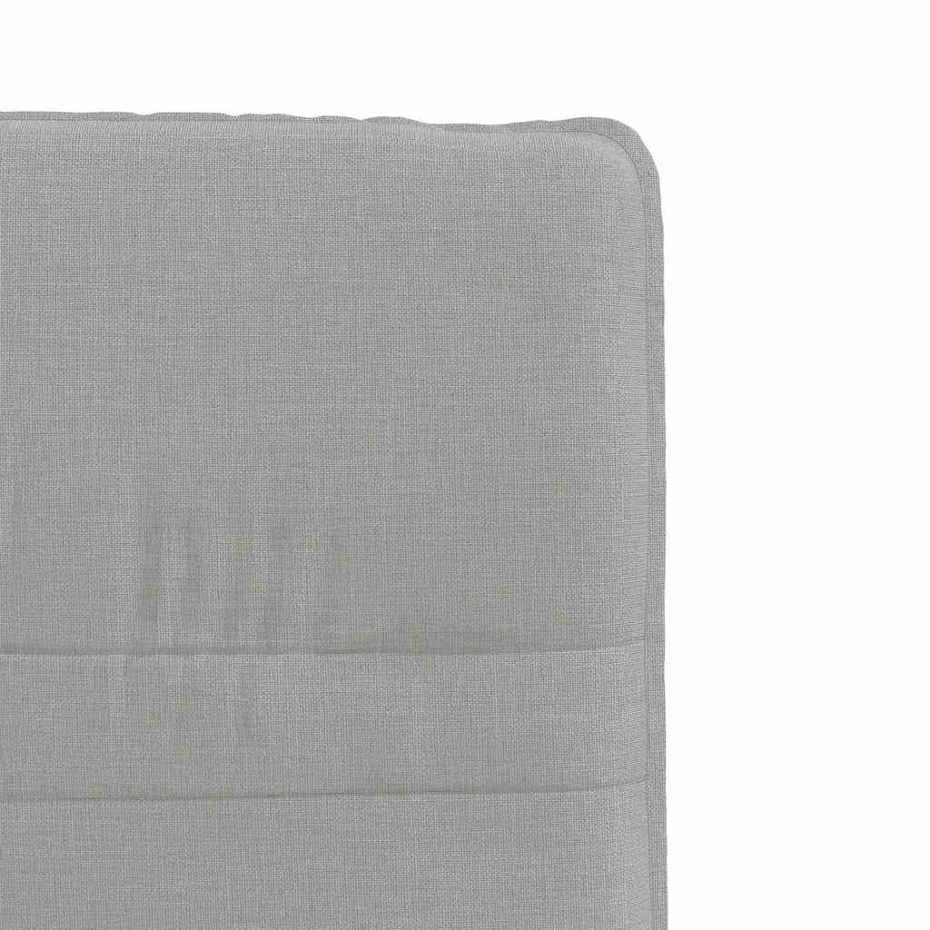 vidaXL Καρέκλες τραπεζαρίας 4 τεμ Cloud Grey Fabric