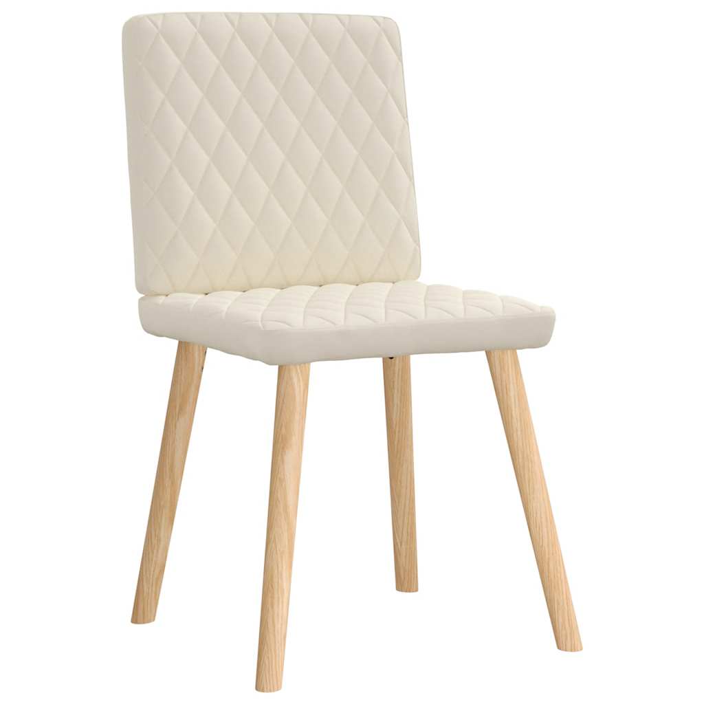 vidaXL Καρέκλες Τραπεζαρίας 6 τεμ. από Λινό Ύφασμα