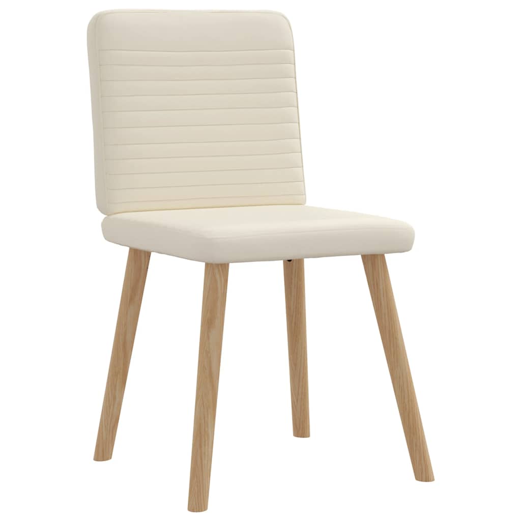 vidaXL Καρέκλες Τραπεζαρίας 6 τεμ. από Λινό Ύφασμα