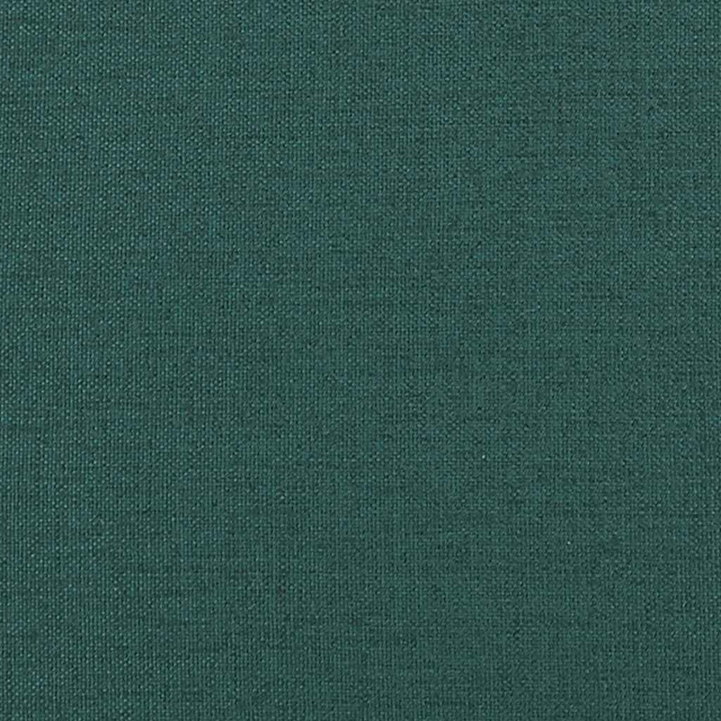 vidaXL Καρέκλες Τραπεζαρίας 6 τεμ. Σκούρο Πράσινο Υφασμάτινες