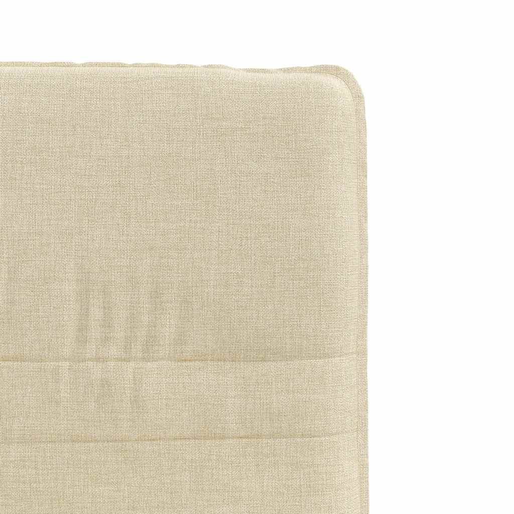 vidaXL Καρέκλες Τραπεζαρίας 6 τεμ. Κρεμ Υφασμάτινες