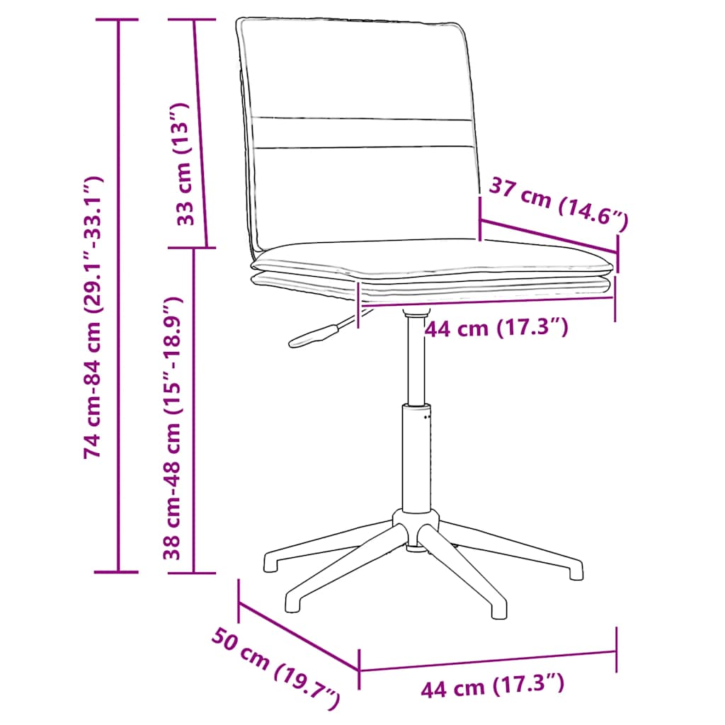 vidaXL Καρέκλες Τραπεζαρίας 4 Τεμ. Σκούρο. Γκρι Βελούδινες