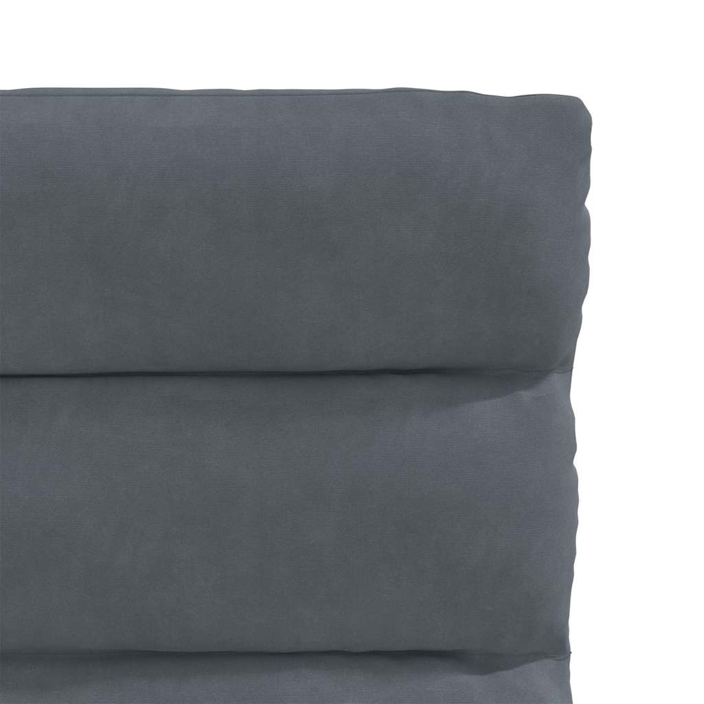 vidaXL Καρέκλες Τραπεζαρίας 6 τεμ. Σκ. Γκρι Βελούδινες