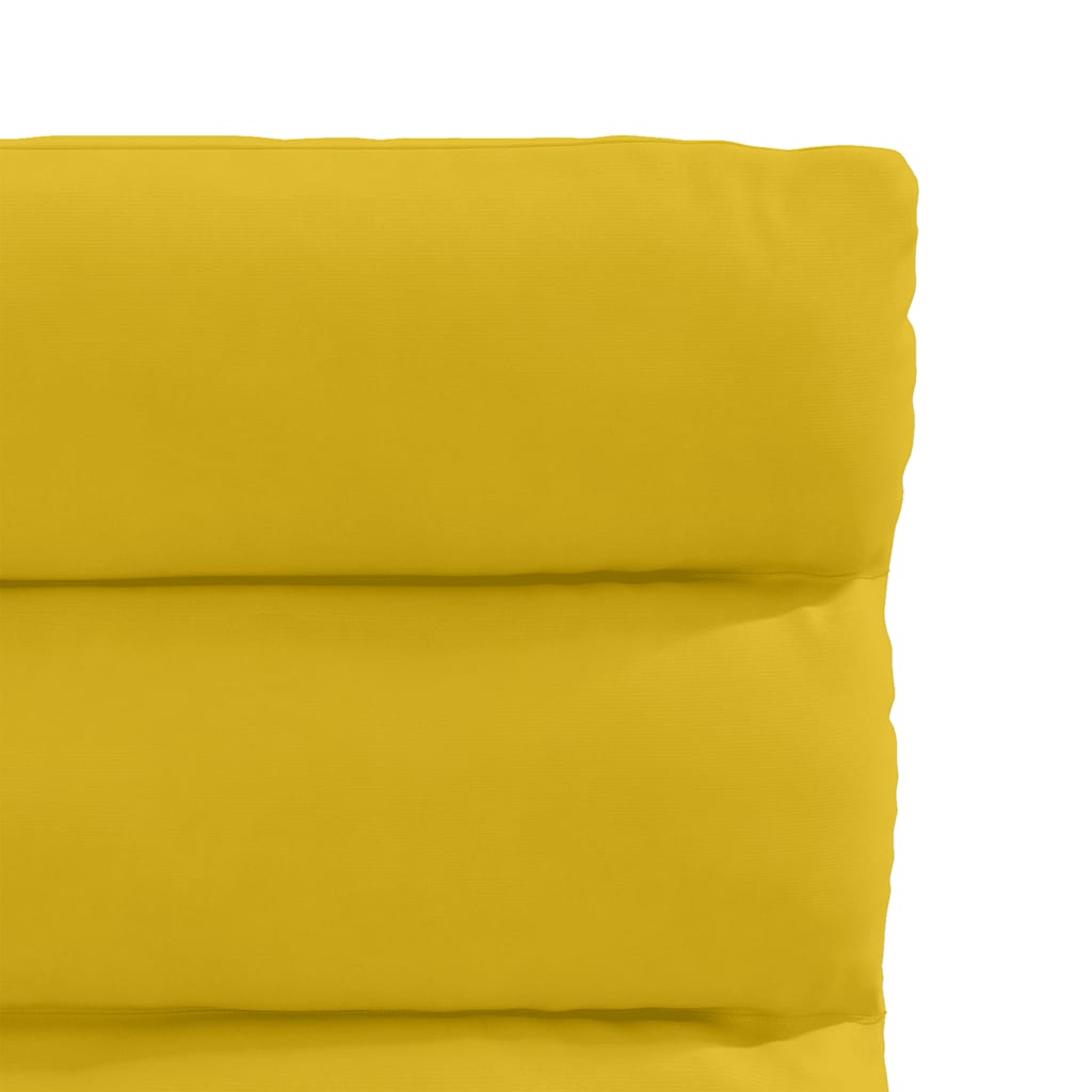 vidaXL Καρέκλες Τραπεζαρίας 6 τεμ. Κίτρινες Βελούδινες