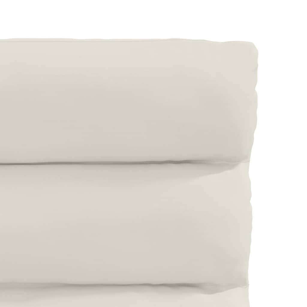 vidaXL Καρέκλες Τραπεζαρίας 6 τεμ. Κρεμ Βελούδινες