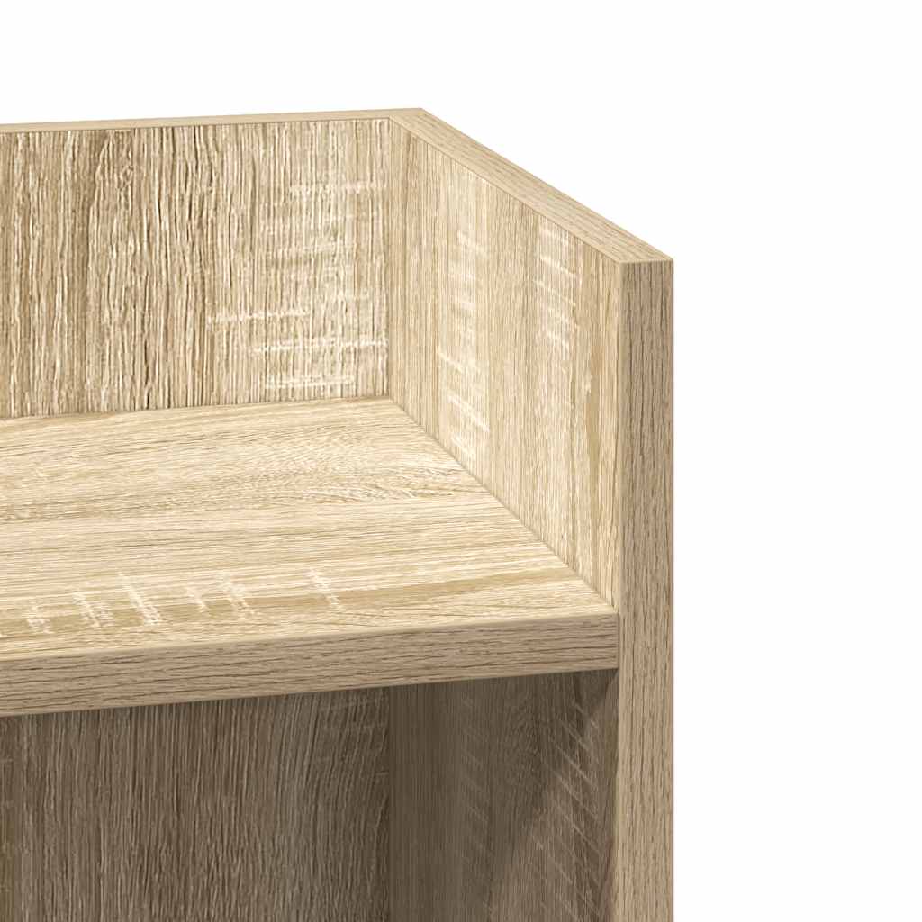 vidaXL Τραπεζάκια 2 τεμ. με ράφι Sonoma Δρυς 25,5x27x60 εκ.