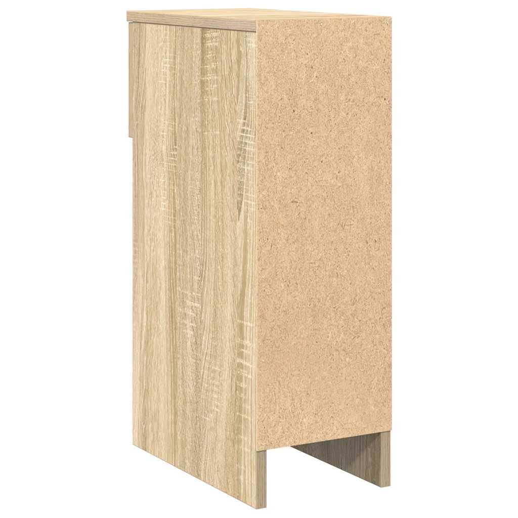 vidaXL Κομοδίνο με συρτάρι Sonoma Δρυς 20x36x60 εκ.
