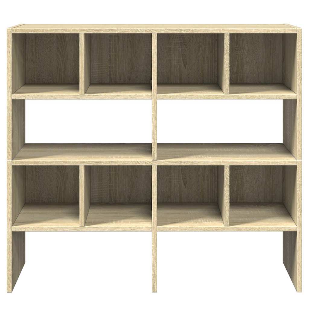 vidaXL Ράφια παπουτσιών 2 τμχ στοιβαζόμενα Sonoma Oak 89,5x30x40 cm