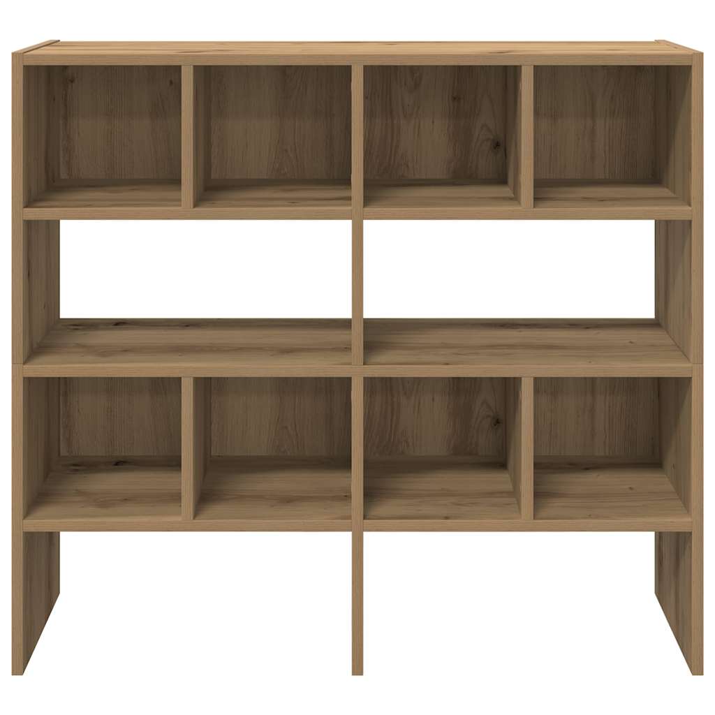 vidaXL Ράφια παπουτσιών 2 τμχ στοιβαζόμενα Artisan Oak 89,5x30x40 cm