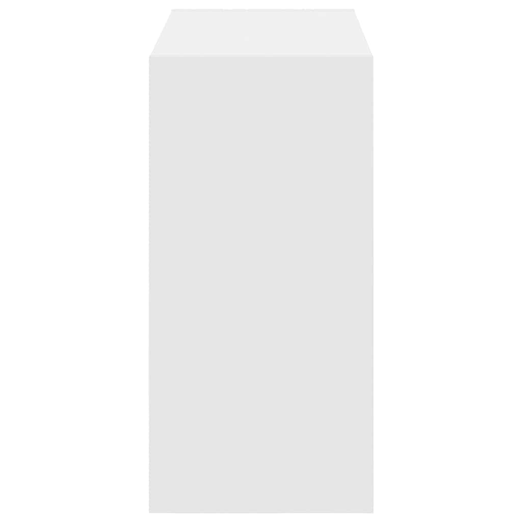 vidaXL Ράφια παπουτσιών 2 τμχ στοιβαζόμενα Λευκό 60x30x30,5 cm