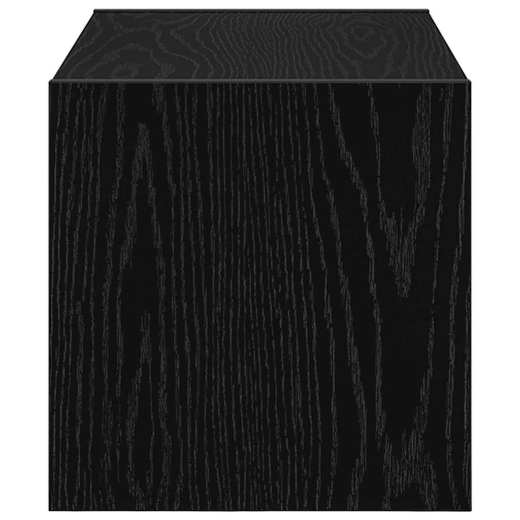 vidaXL Ράφι παπουτσιών στοιβαζόμενο Μαύρη βελανιδιά 60x30x30,5 cm