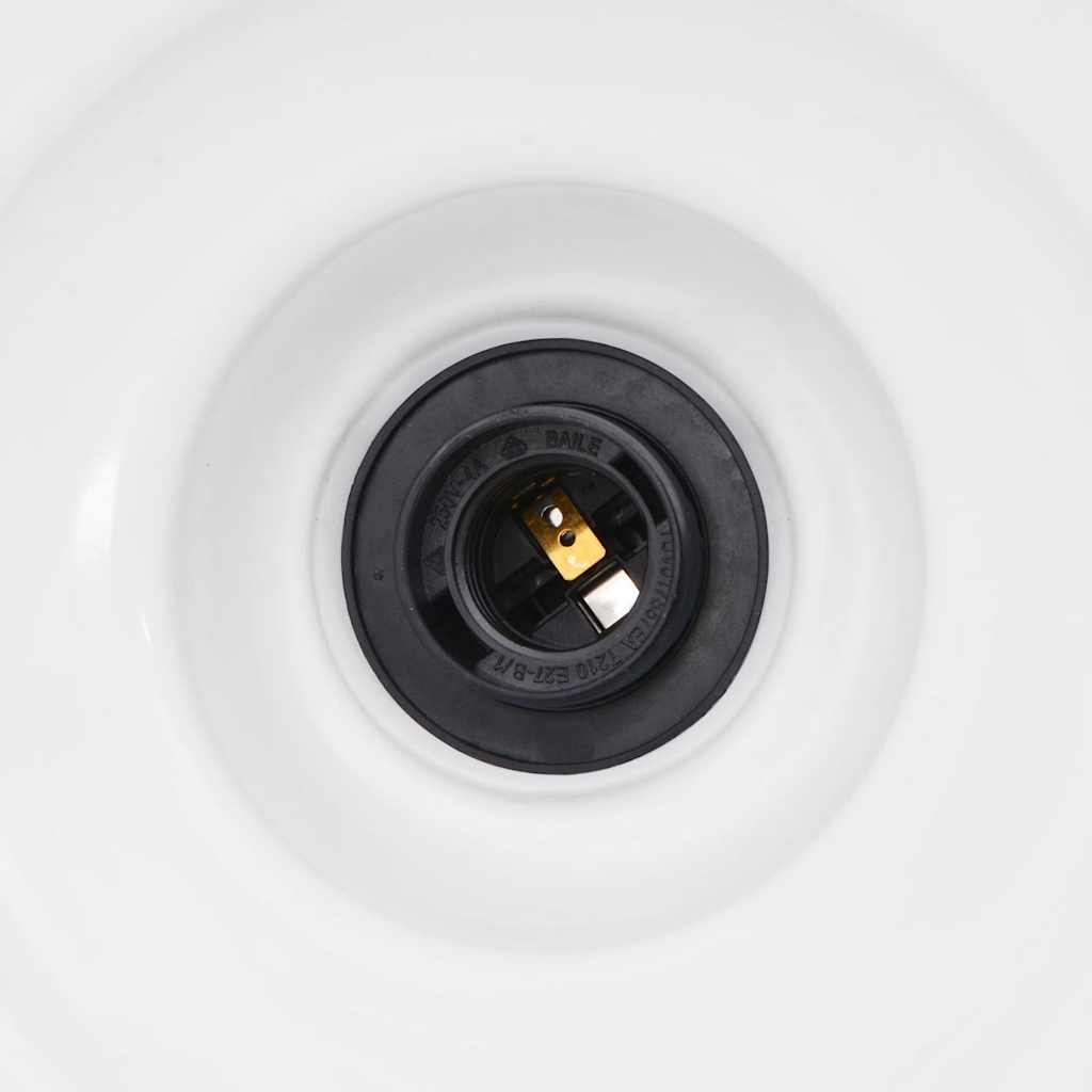 vidaXL Κρεμαστό φωτιστικό ρυθμιζόμενου ύψους E27 Ø 31 cm Μεταλλικό