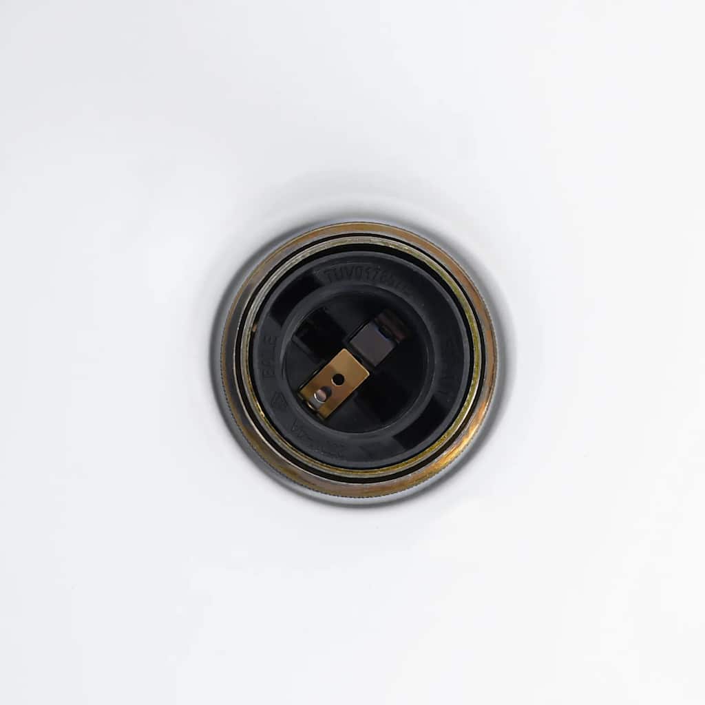 vidaXL Κρεμαστό φωτιστικό ρυθμιζόμενου ύψους E27 Ø 22 cm Μεταλλικό