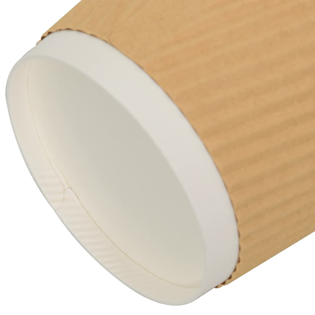 vidaXL Χάρτινα κύπελλα καφέ 1000 τεμάχια 4oz 100ml καφέ