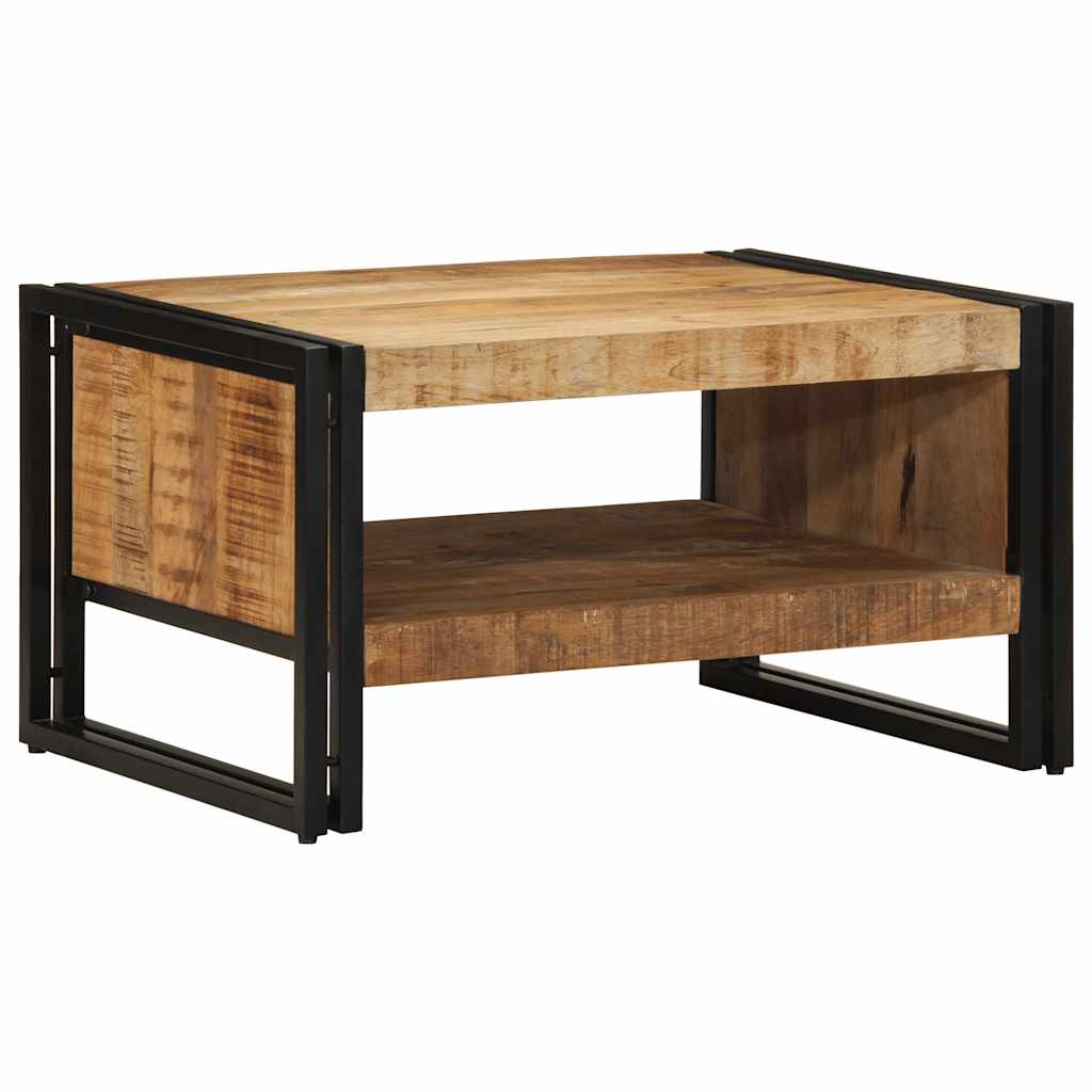 vidaXL Τραπεζάκι σαλονιού 70x50x38 cm Στερεό ακατέργαστο ξύλο Mango