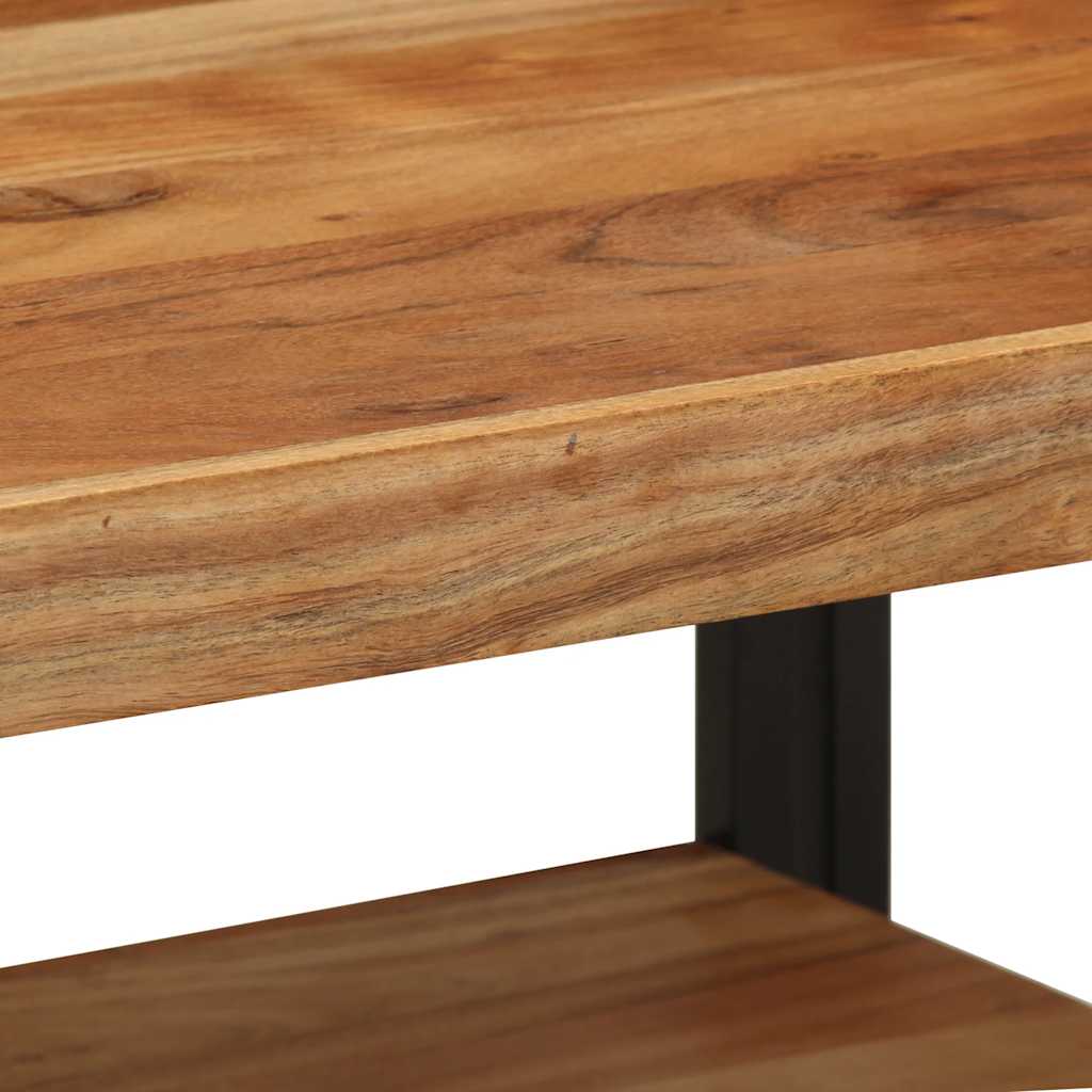 vidaXL Τραπεζάκι σαλονιού 70x50x38 cm μασίφ ξύλο ακακίας