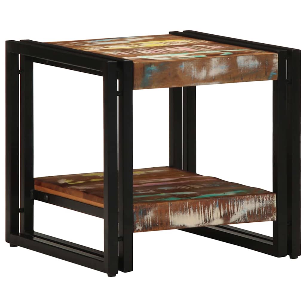 vidaXL Τραπεζάκι σαλονιού 40 x 40 x 38 cm Στερεό Ανακτηθέν Ξύλο