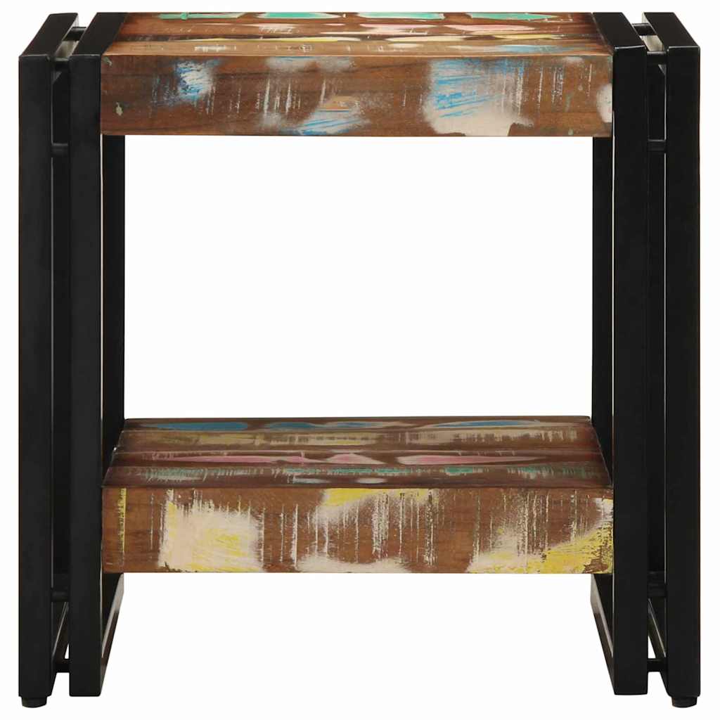 vidaXL Τραπεζάκι σαλονιού 40 x 40 x 38 cm Στερεό Ανακτηθέν Ξύλο