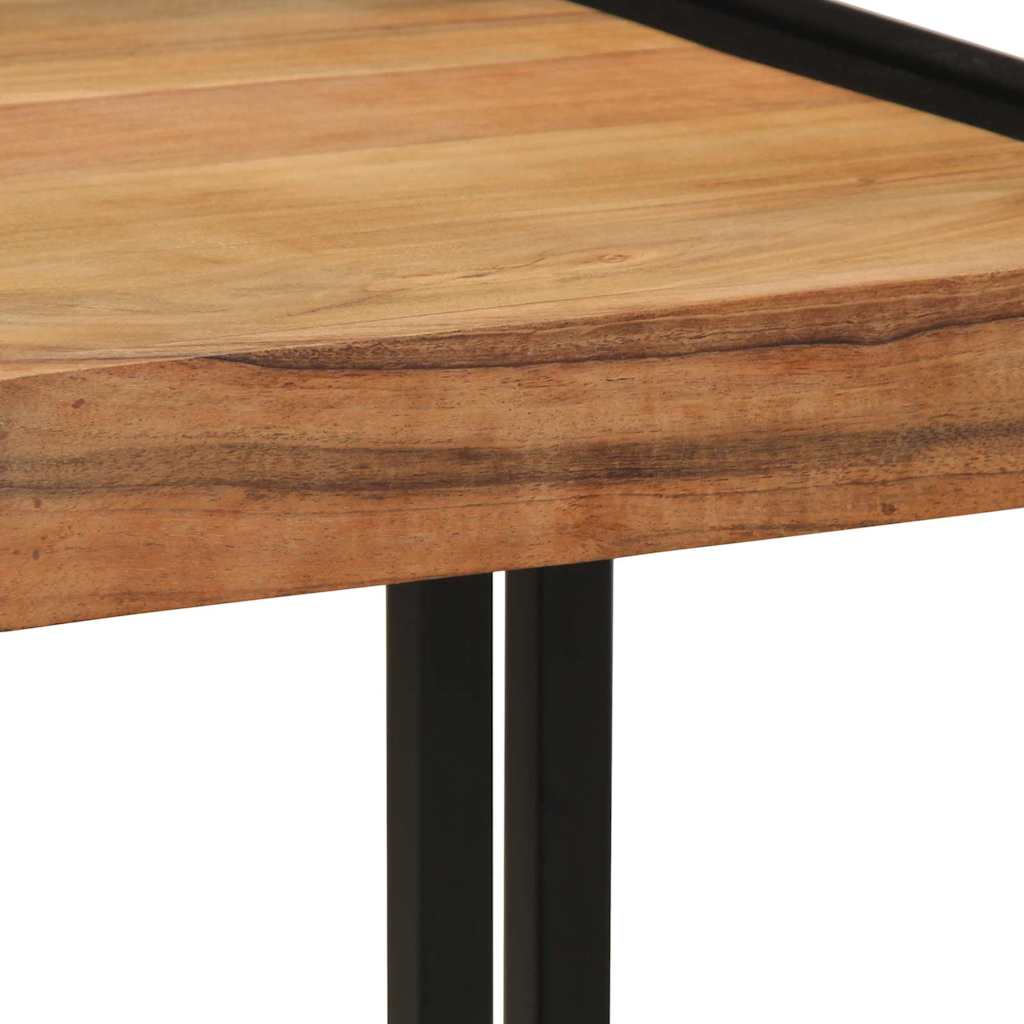 vidaXL Τραπεζάκι σαλονιού Καφέ 40 x 40 x 38 cm Στερεό Ξύλο Ακακίας