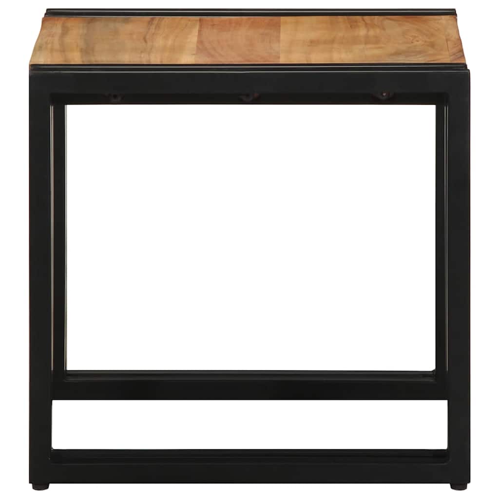 vidaXL Τραπεζάκι σαλονιού Καφέ 40 x 40 x 38 cm Στερεό Ξύλο Ακακίας
