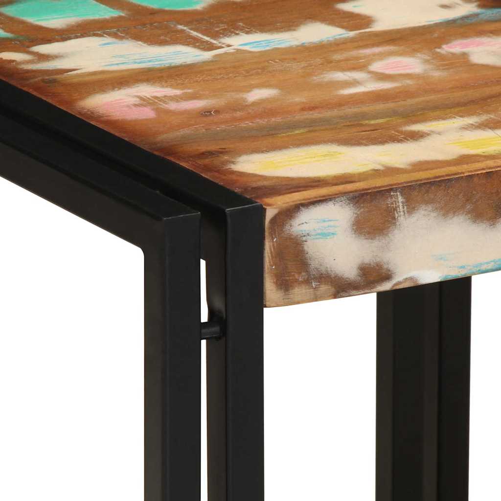 vidaXL Τραπεζάκι σαλονιού 40 x 40 x 38 cm Στερεό Ανακτηθέν Ξύλο