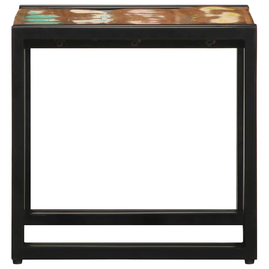 vidaXL Τραπεζάκι σαλονιού 40 x 40 x 38 cm Στερεό Ανακτηθέν Ξύλο