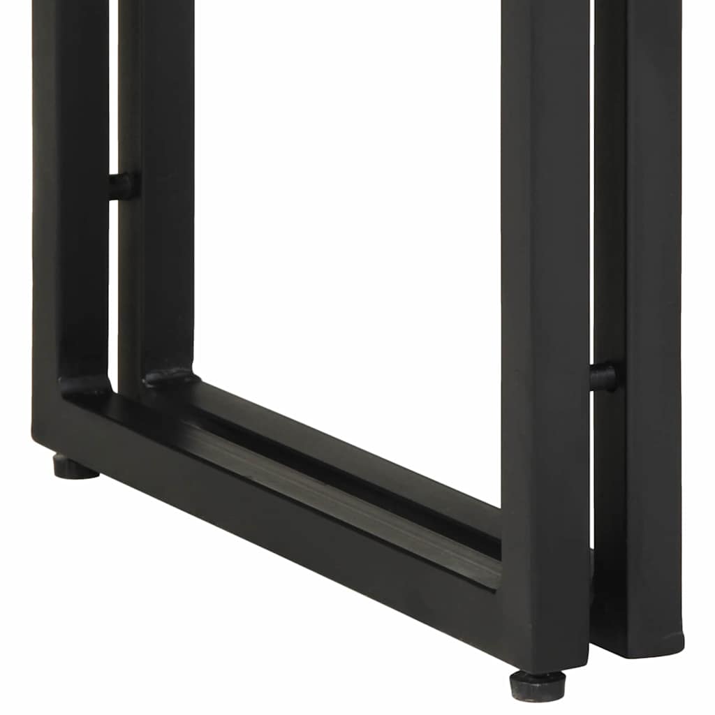 vidaXL Τραπέζι κονσόλας Καφέ 120 x 33 x 75 εκ Στερεό Ξύλο Ακακίας