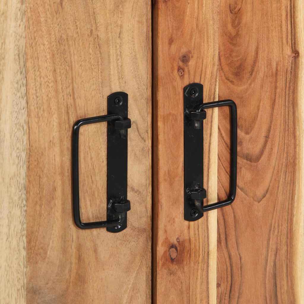 vidaXL Ντουλάπα Παπουτσιών Καφέ 56 x 35 x 70 εκ Μασίφ ξύλο ακακίας