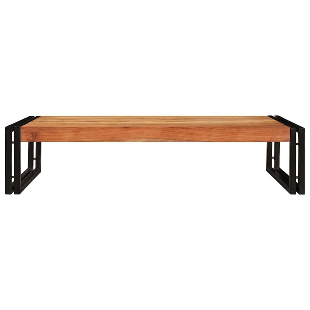 vidaXL Ράφι μπάνιου με ράφι Καφέ 100 x 50 x 23 εκ. Στερεό Ξύλο Ακακίας