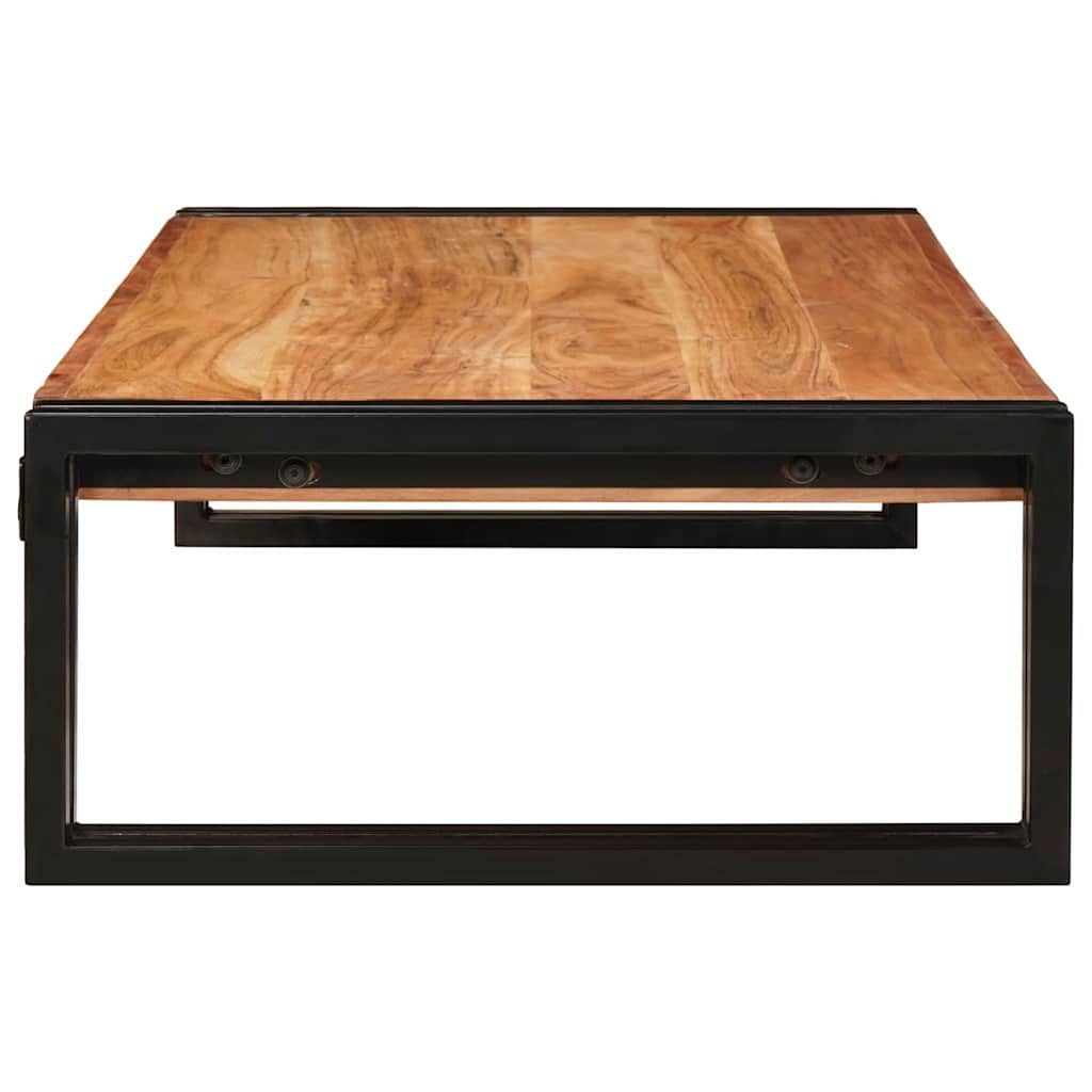 vidaXL Ράφι μπάνιου με ράφι Καφέ 100 x 50 x 23 εκ. Στερεό Ξύλο Ακακίας