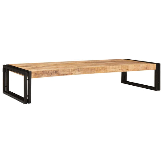 vidaXL Ράφι μπάνιου Καφέ 120 x 50 x 23 εκ. Συμπαγές Χοντρό Ξύλο Μάνγκο