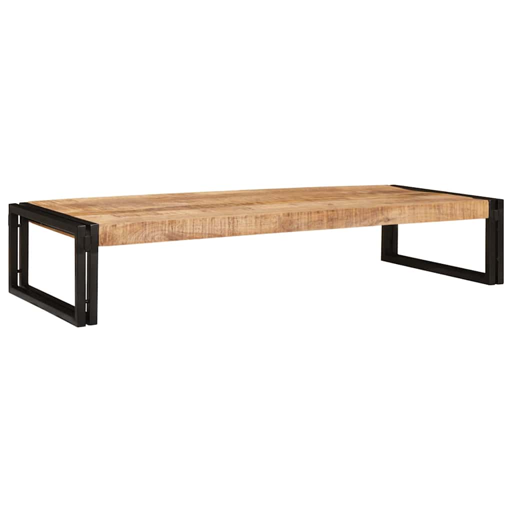 vidaXL Ράφι μπάνιου Καφέ 120 x 50 x 23 εκ. Συμπαγές Χοντρό Ξύλο Μάνγκο