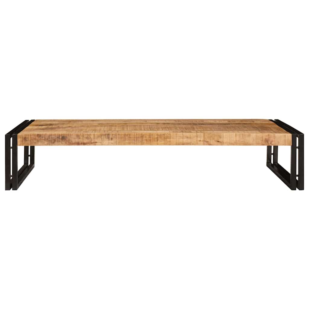 vidaXL Ράφι μπάνιου Καφέ 120 x 50 x 23 εκ. Συμπαγές Χοντρό Ξύλο Μάνγκο