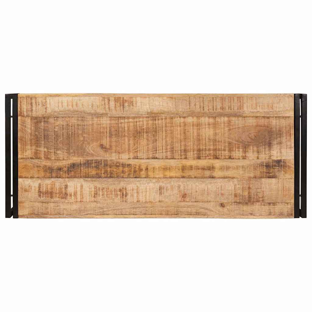 vidaXL Ράφι μπάνιου Καφέ 120 x 50 x 23 εκ. Συμπαγές Χοντρό Ξύλο Μάνγκο