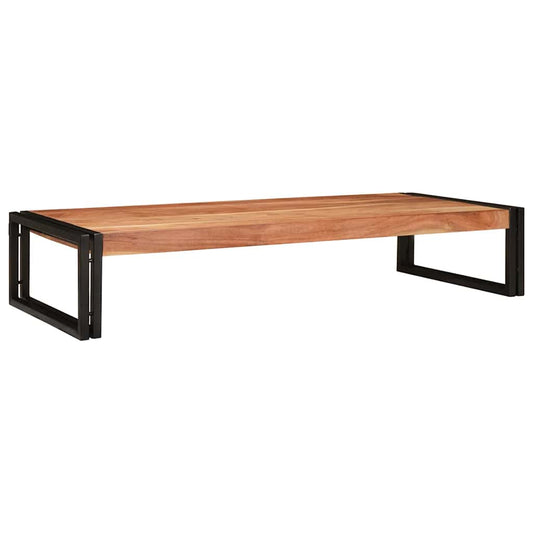 vidaXL Ράφι μπάνιου με ράφι Καφέ 120 x 50 x 23 εκ. Στερεό Ξύλο Ακακίας