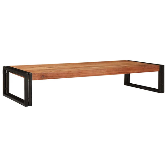 vidaXL Ράφι μπάνιου με ράφι Καφέ 120 x 50 x 23 εκ. Στερεό Ξύλο Ακακίας