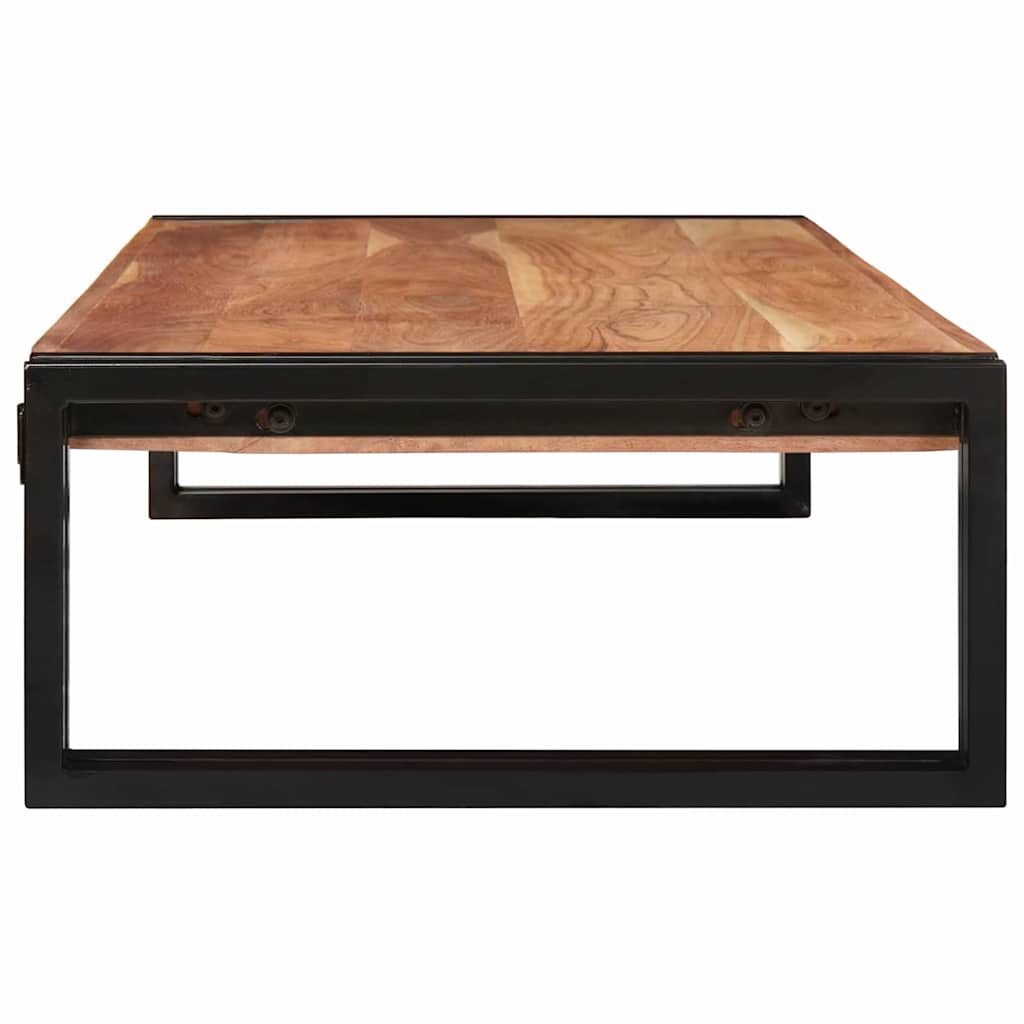 vidaXL Ράφι μπάνιου με ράφι Καφέ 120 x 50 x 23 εκ. Στερεό Ξύλο Ακακίας