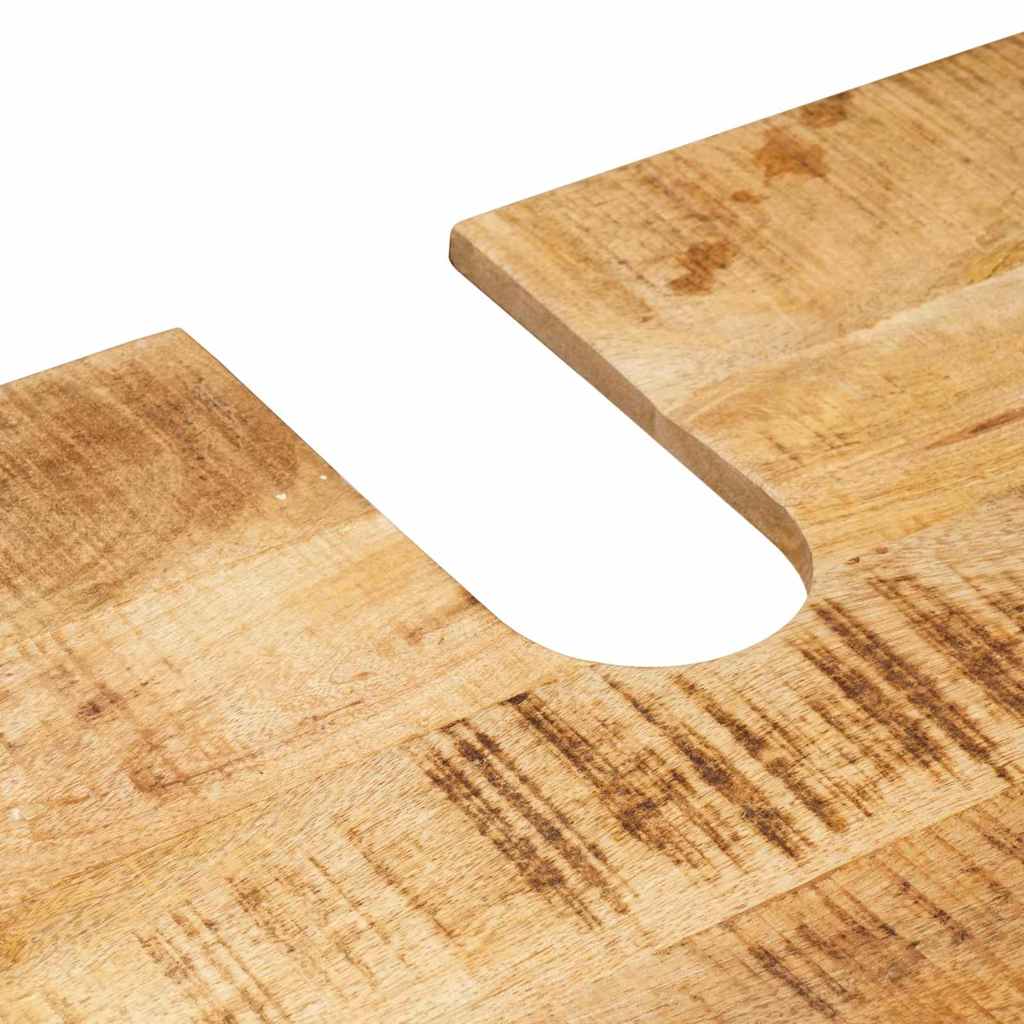 vidaXL Ντουλάπι νιπτήρα Καφέ 71 x 33 x 58 εκ. Στερεό ξύλο μάνγκο