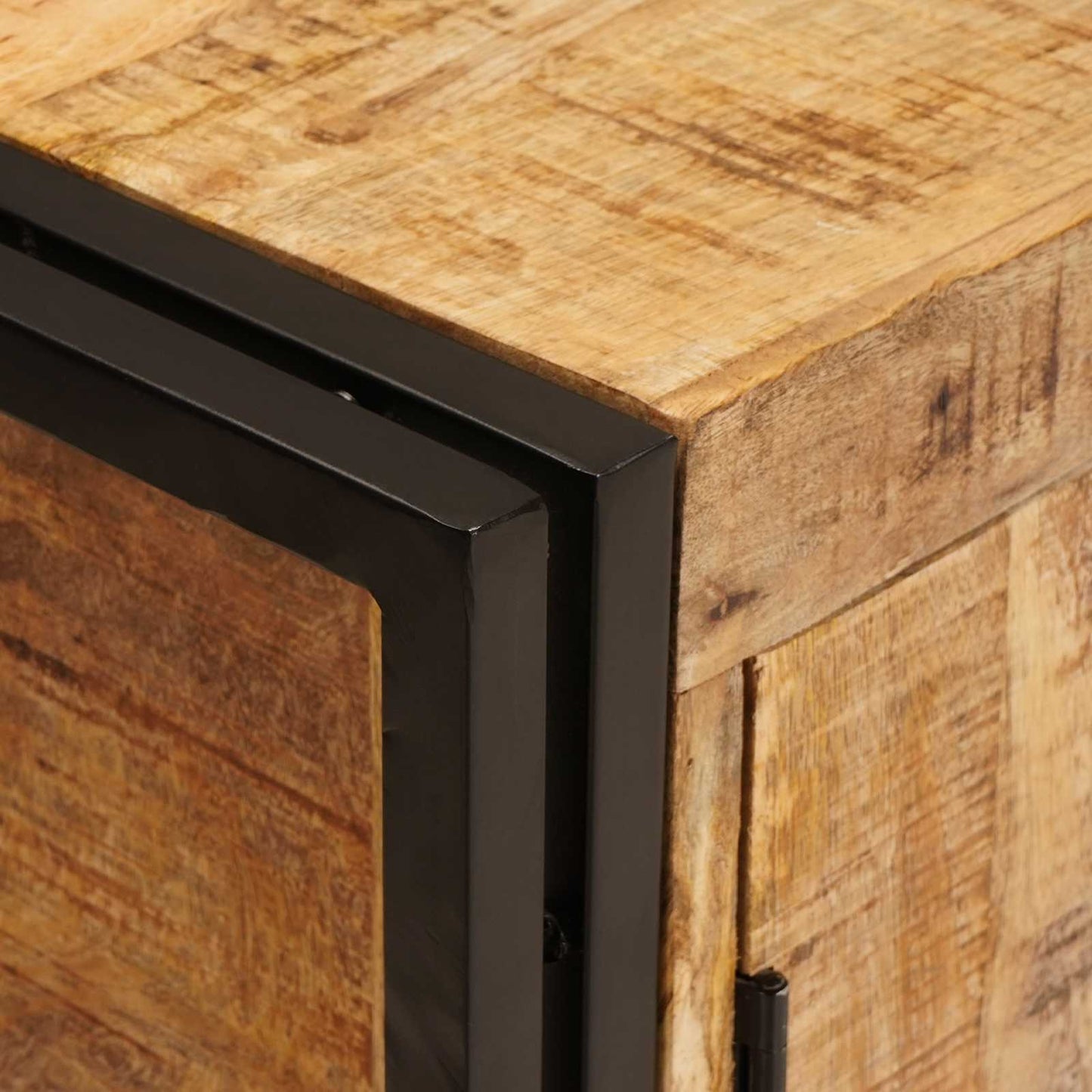 vidaXL Ντουλάπι νιπτήρα Καφέ 71 x 33 x 58 εκ. Στερεό ξύλο μάνγκο
