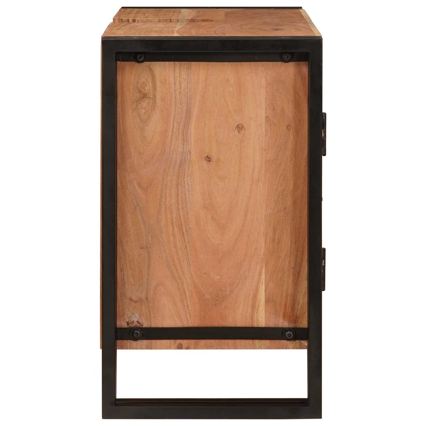 vidaXL Ντουλάπι νιπτήρα Καφέ 71 x 33 x 58 εκ. Στερεό Ξύλο Ακακίας