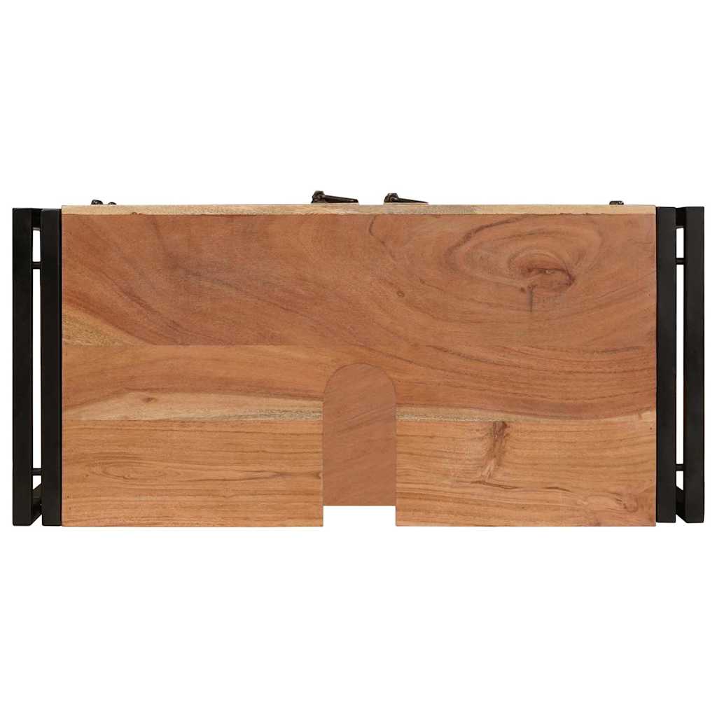 vidaXL Ντουλάπι νιπτήρα Καφέ 71 x 33 x 58 εκ. Στερεό Ξύλο Ακακίας