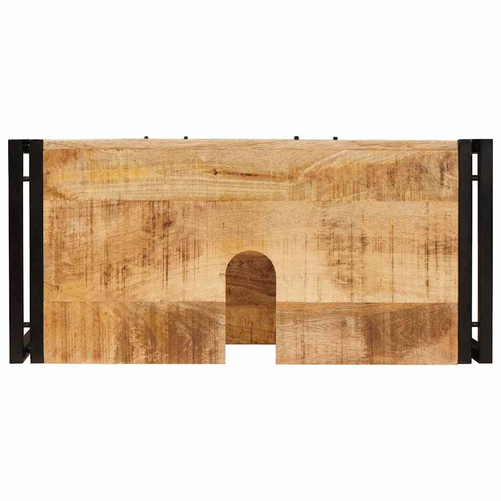 vidaXL Ντουλάπι νιπτήρα Καφέ 71 x 33 x 58 εκ. Στερεό ξύλο μάνγκο