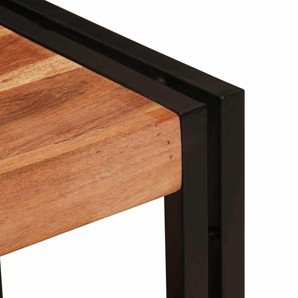 vidaXL Ντουλάπι νιπτήρα Καφέ 71 x 33 x 58 εκ. Στερεό Ξύλο Ακακίας